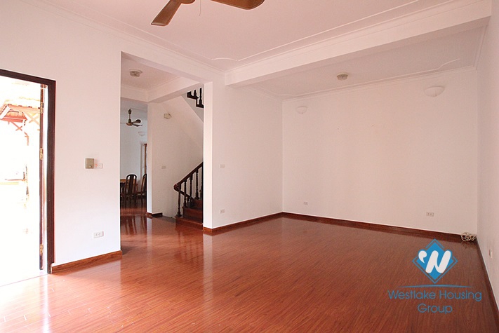 Four bedrooms house available for lease in Tay Ho district,  Hanoi